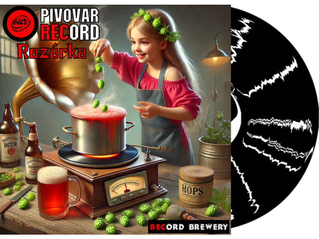 ROZÁRKA příležitostní polotmavý ležák 5,2% alk