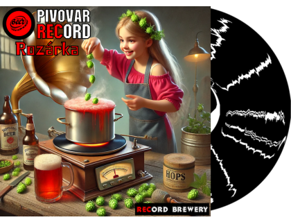 ROZÁRKA příležitostní polotmavý ležák 5,2% alk